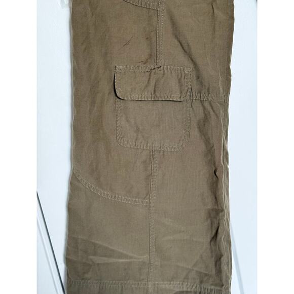 Rare KIKGIRL Vintage Straight-Leg Cargo Pants Brown Size 3 - Picture 10 of 10